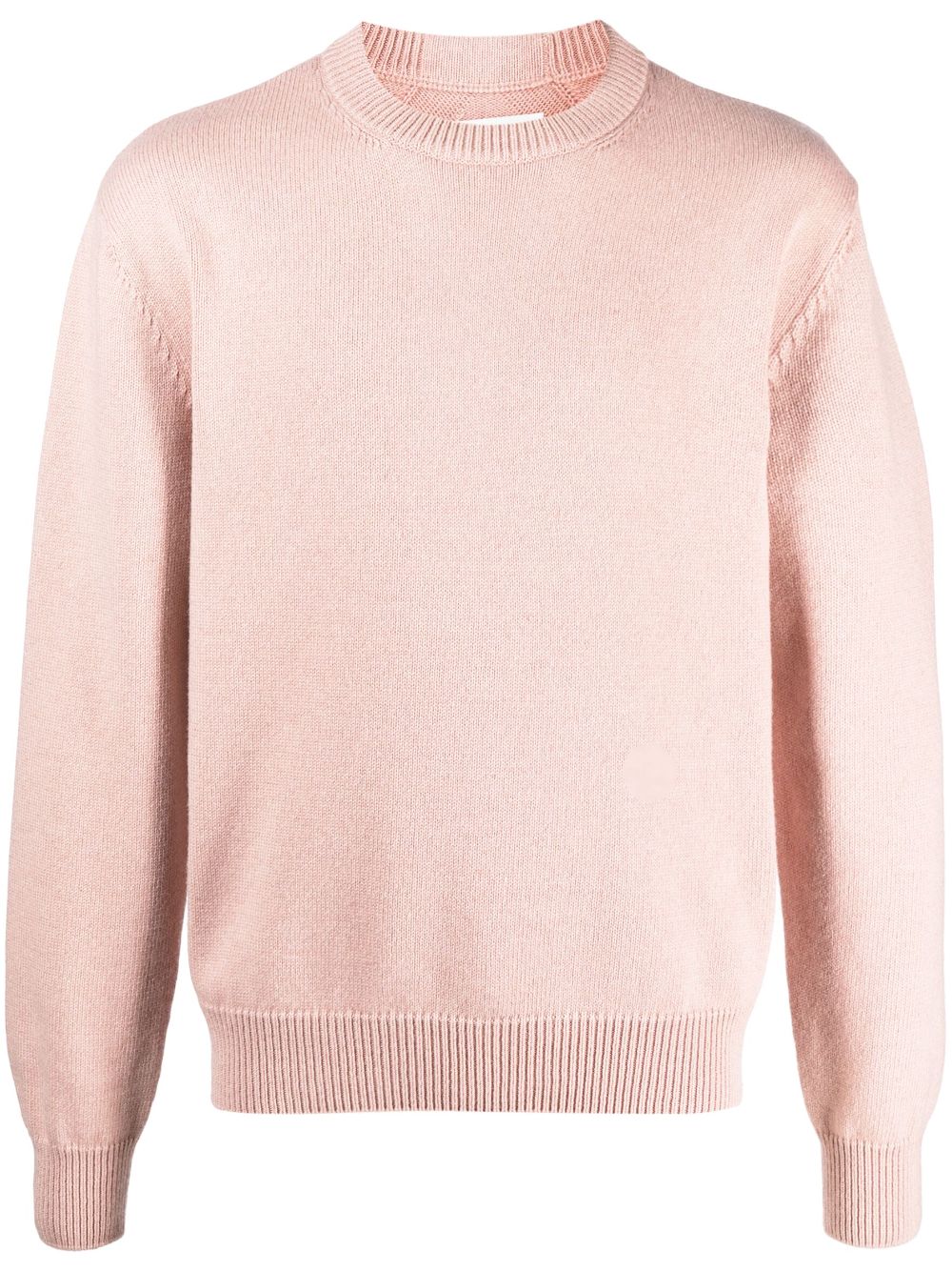 Jil Sander cotton-cashmere Jumper Pink Men Knitted Sweaters Maison-Kitsune