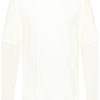Jil Sander Layered long-sleeve T-shirt White Men T-Shirts Maison-Kitsune
