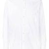 Jil Sander stand-collar Cotton Shirt White Men Shirts Maison-Kitsune