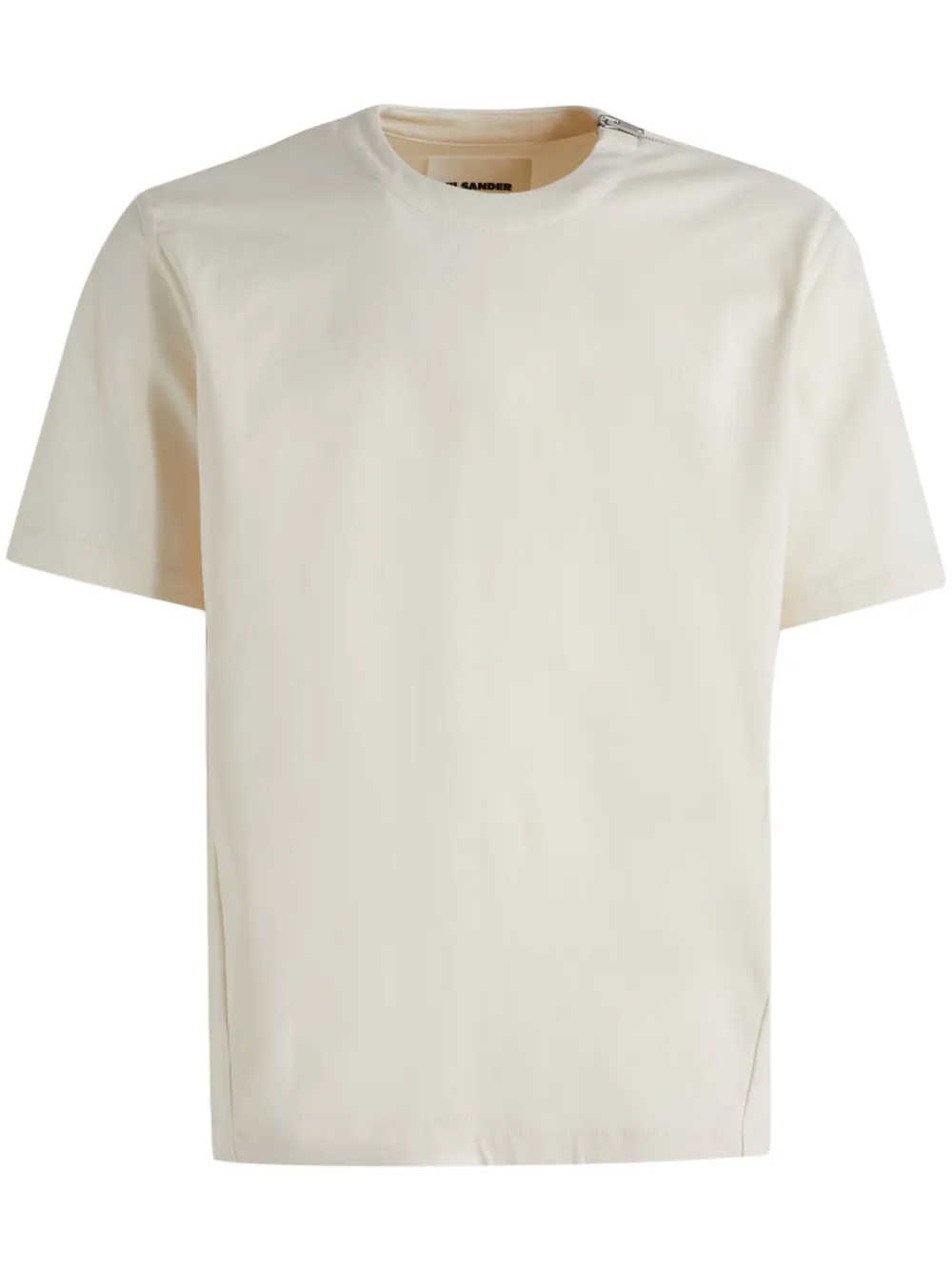 Maison-Kitsune Jil Sander Short Sleeve t-shirt Neutrals Men T-Shirts