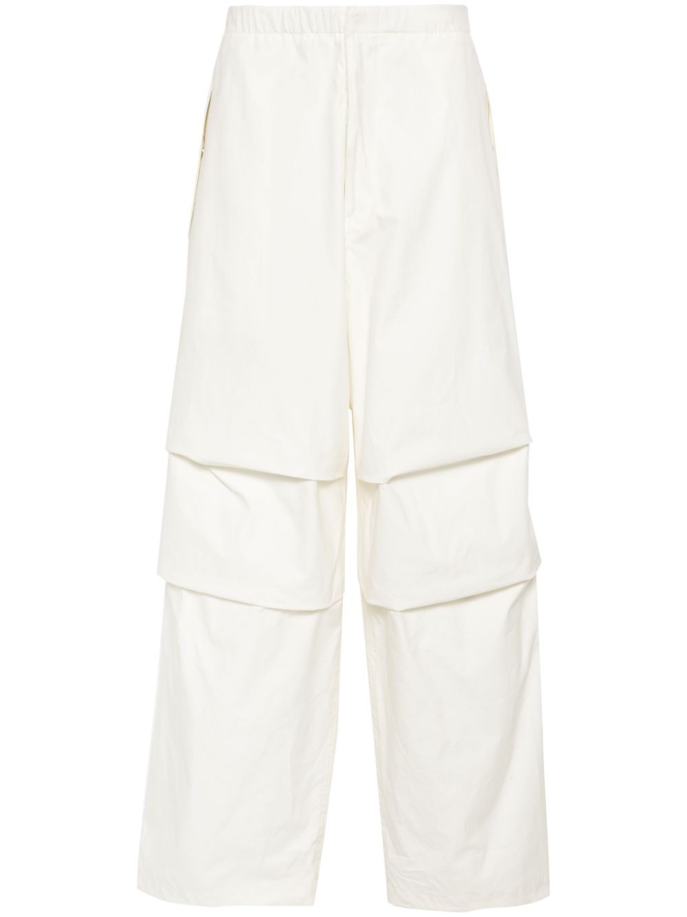 Maison-Kitsune Jil Sander loose-fit Trousers Neutrals Men Loose Fit Pants