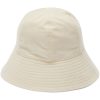 Men Hats Maison-Kitsune Jil Sander wide-brim Cotton Bucket Hat Neutrals