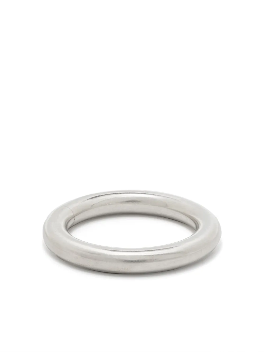 Jil Sander logo-engraved Ring Silver Maison-Kitsune Men Rings