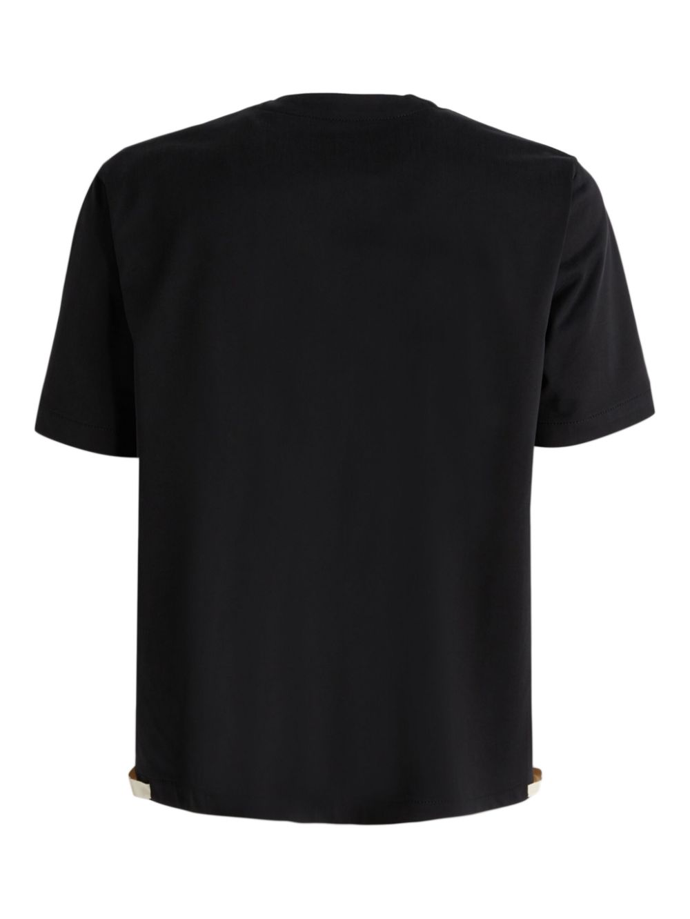 Maison-Kitsune T-Shirts Men Jil Sander Short Sleeve t-shirt Black