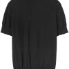 Maison-Kitsune Sweatshirts Men Jil Sander Knitted t-shirt Black
