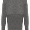 Men Knitted Sweaters Maison-Kitsune Jil Sander crew-neck Sweater Grey