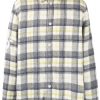 Men Shirt Jackets Maison-Kitsune Jil Sander Checked Shirt Jacket White