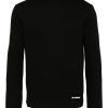 Jil Sander Padded Sweatshirt Black Men Sweatshirts Maison-Kitsune