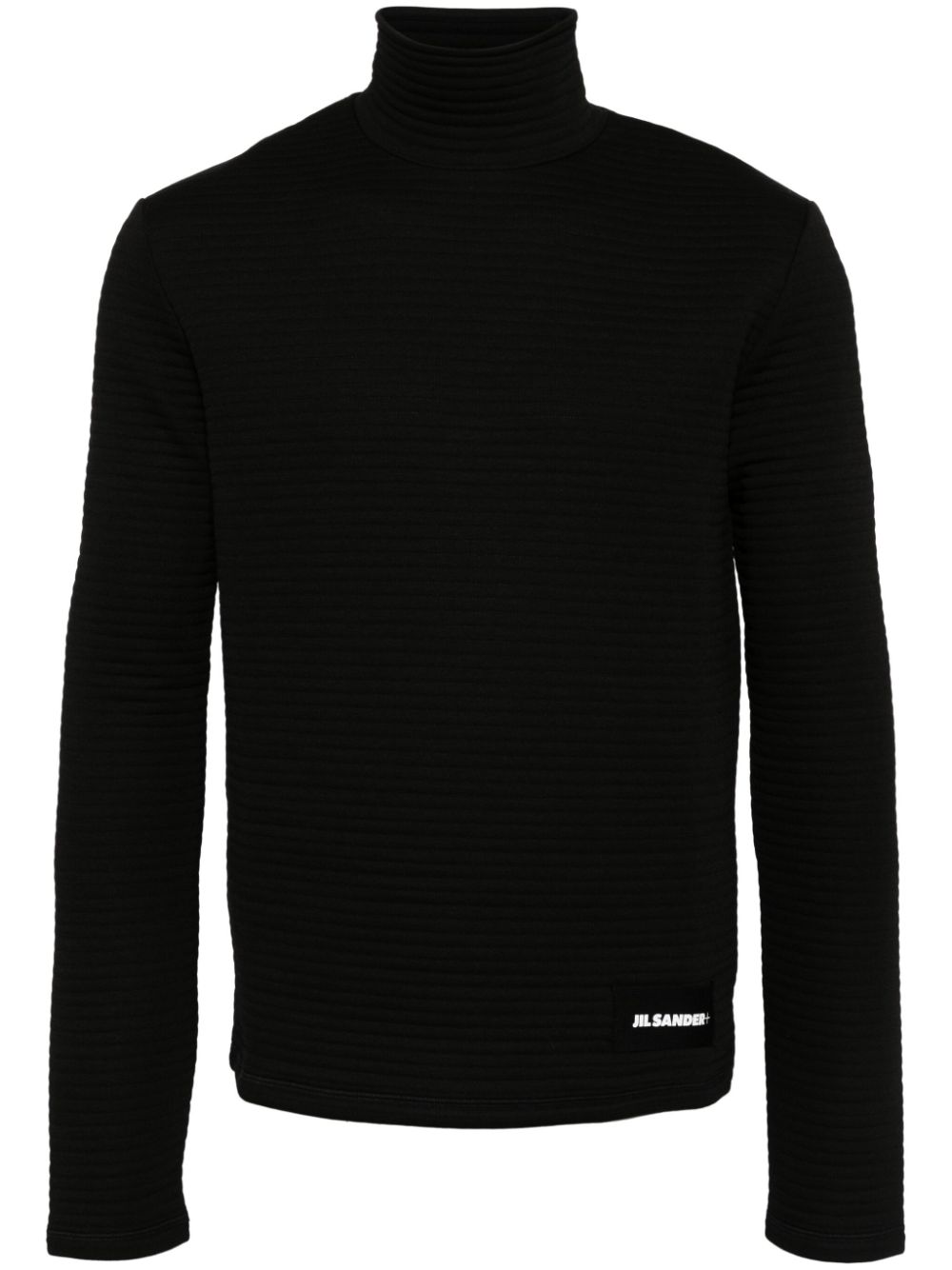 Jil Sander Padded Sweatshirt Black Men Sweatshirts Maison-Kitsune
