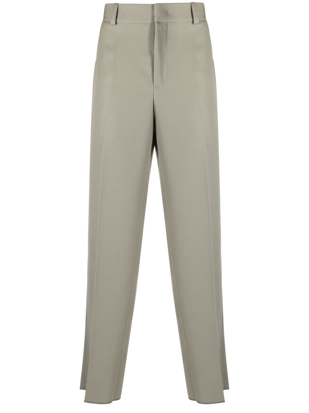 Men Tailored Pants Maison-Kitsune Jil Sander straight-leg Tailored Trousers Green