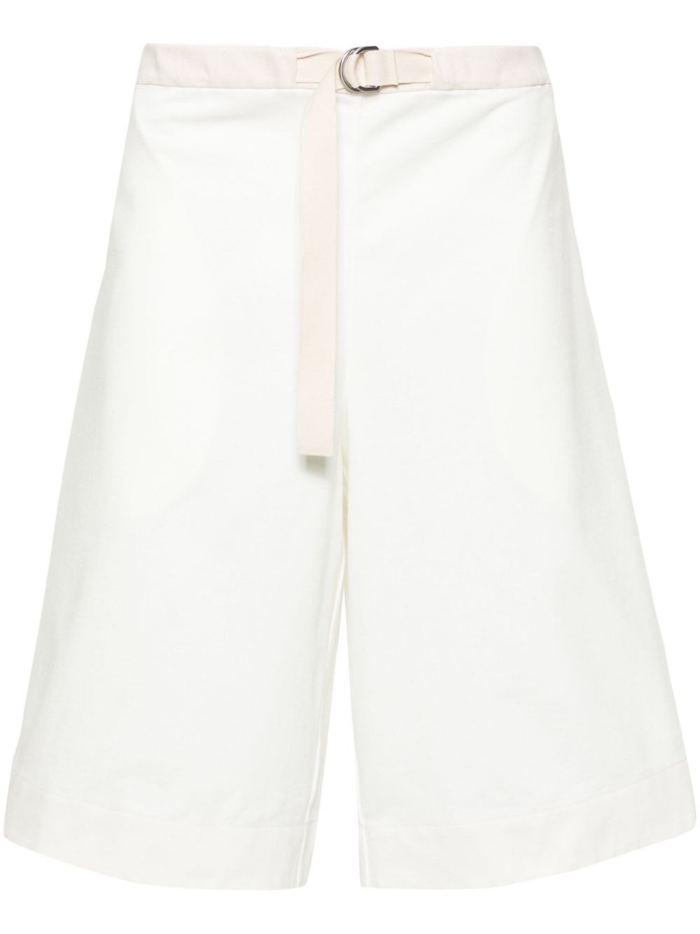 Jil Sander + wide-leg Cotton Track Shorts White Men Track & Running Shorts Maison-Kitsune
