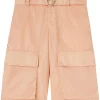 Jil Sander Belted Shorts Pink Maison-Kitsune Men Bermuda Shorts