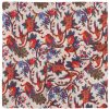 Maison-Kitsune Table Linens Men La DoubleJ Peacock Print Napkin Red