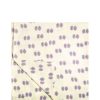 Maison-Kitsune La DoubleJ Margherita-print Linen Tablecloth White Men Table Linens