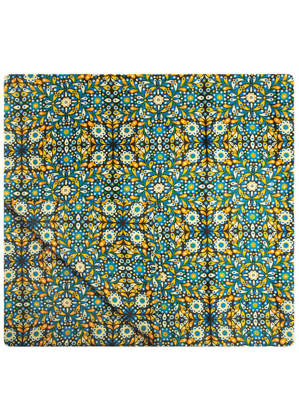 La DoubleJ Small Floral Table Cloth Blue Men Table Linens Maison-Kitsune