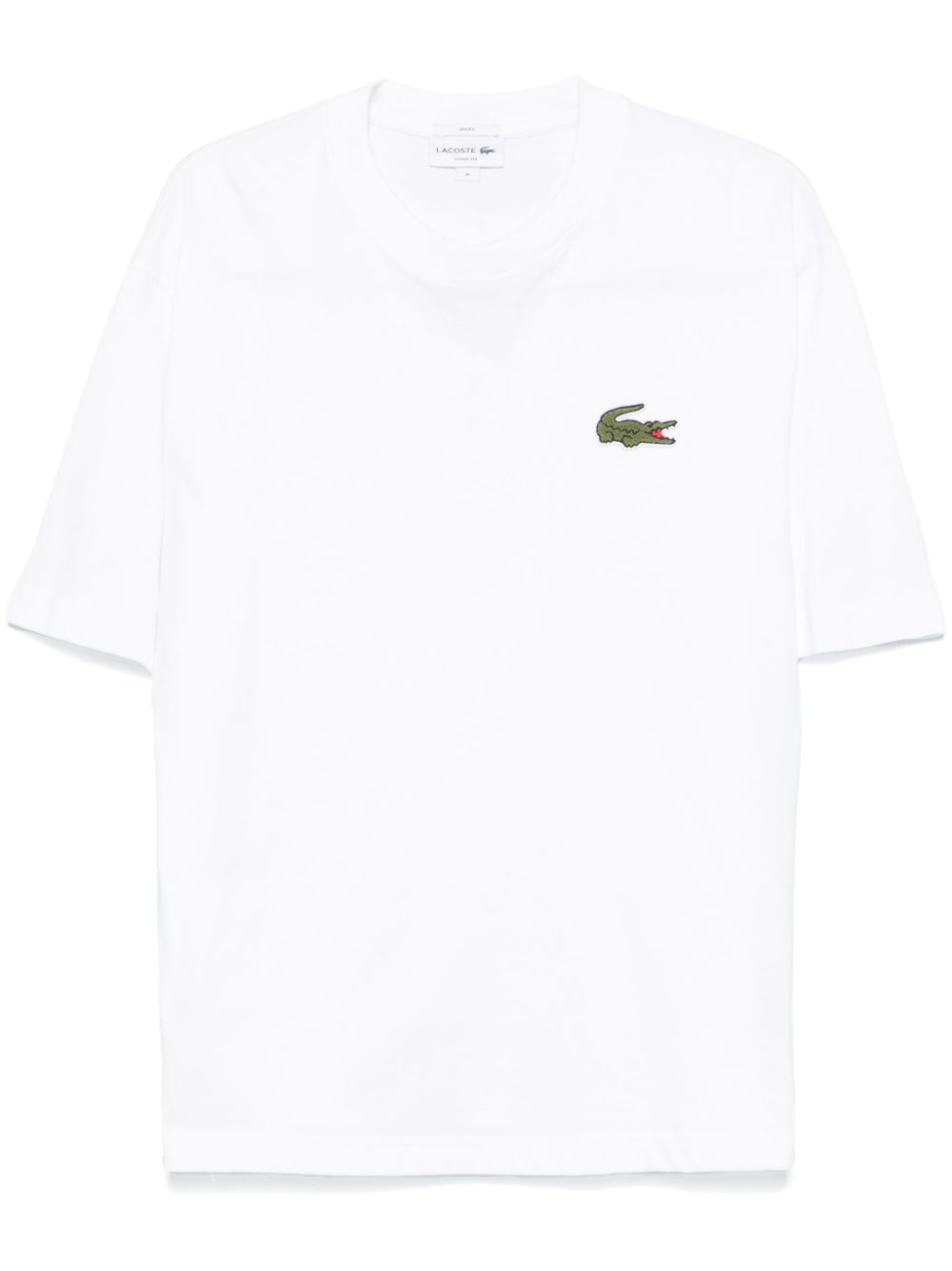 Lacoste logo-appliquéd T-shirt White Maison-Kitsune Men T-Shirts