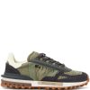 Maison-Kitsune Low-Tops Men Lacoste Elite Active Sneakers Green