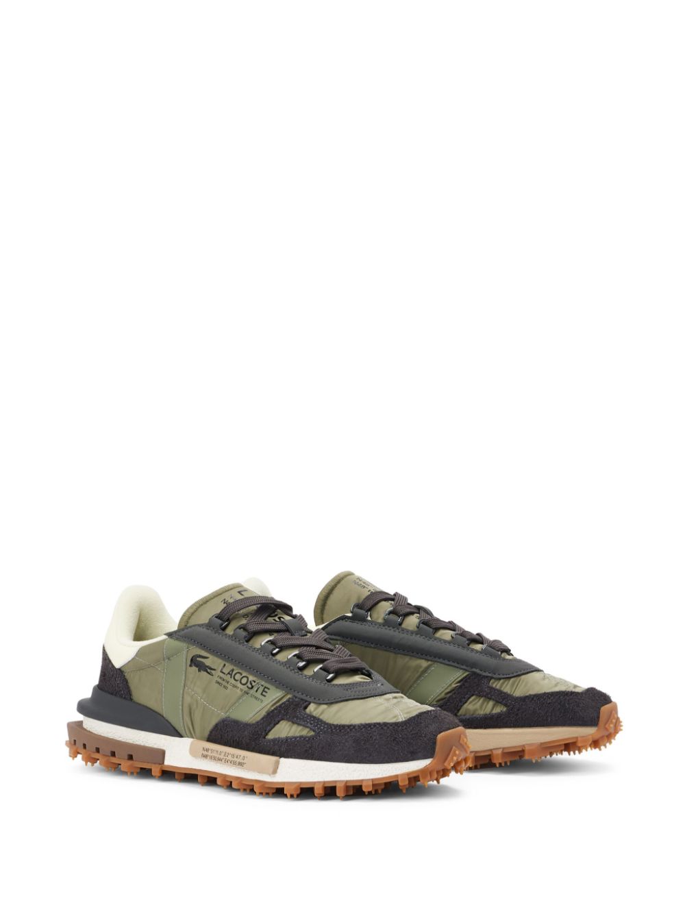 Maison-Kitsune Low-Tops Men Lacoste Elite Active Sneakers Green