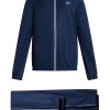 Men Performance Track Jackets Maison-Kitsune Lacoste Tennis Tracksuit Blue