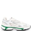 Men Low-Tops Maison-Kitsune Lacoste L003 2K24 Mesh Sneakers Neutrals