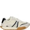 Maison-Kitsune Lacoste Spin Deluxe logo-patch Sneakers White Men Low-Tops