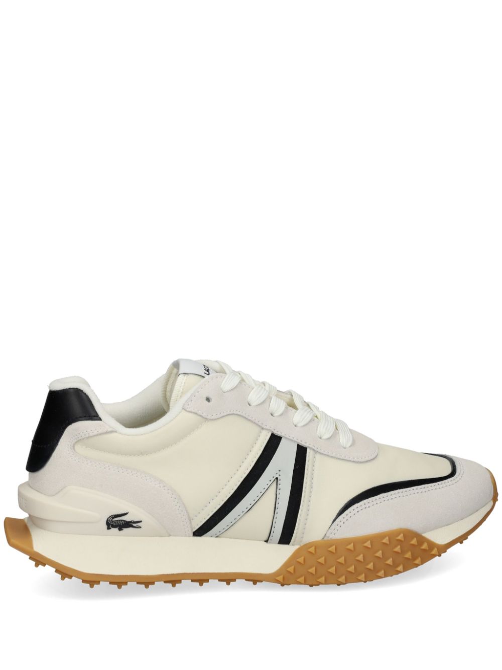 Maison-Kitsune Lacoste Spin Deluxe logo-patch Sneakers White Men Low-Tops