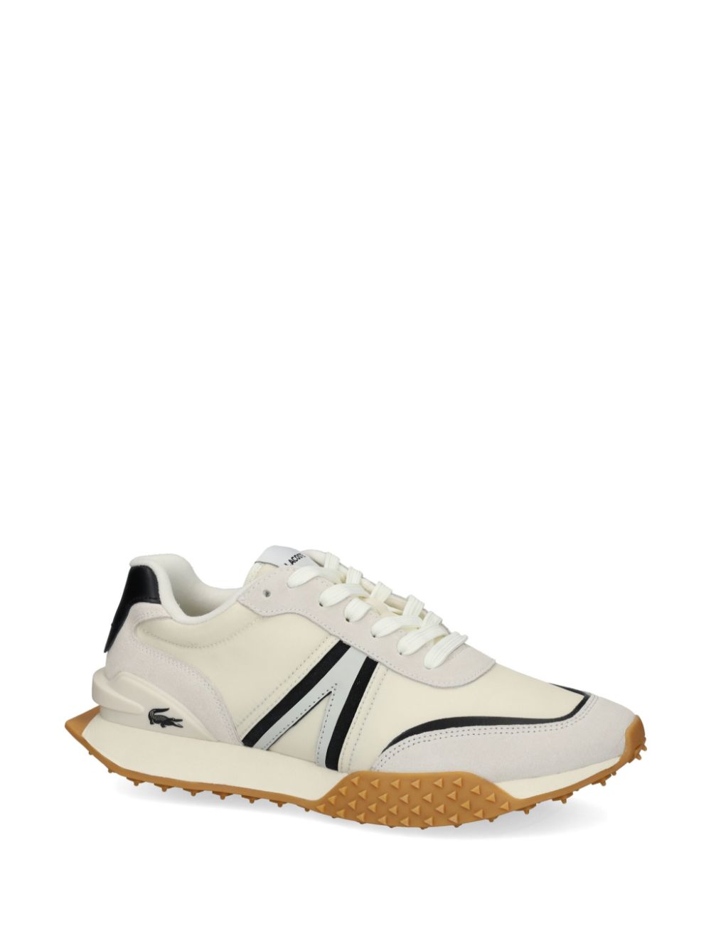 Maison-Kitsune Lacoste Spin Deluxe logo-patch Sneakers White Men Low-Tops