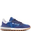 Maison-Kitsune Low-Tops Men Lacoste Elite Active Sneakers Blue