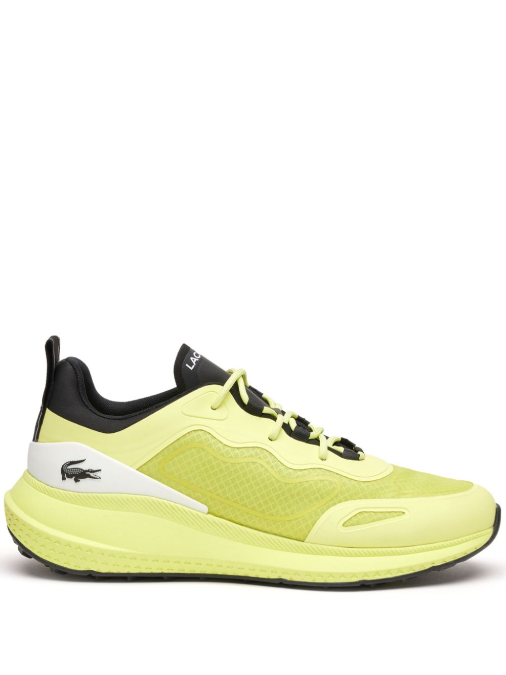 Men Low-Tops Maison-Kitsune Lacoste Active 4851 Colourblock Sneakers Green