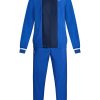 Maison-Kitsune Performance Track Pants Men Lacoste x Daniil Medvedev striped-tipping Tracksuit Blue