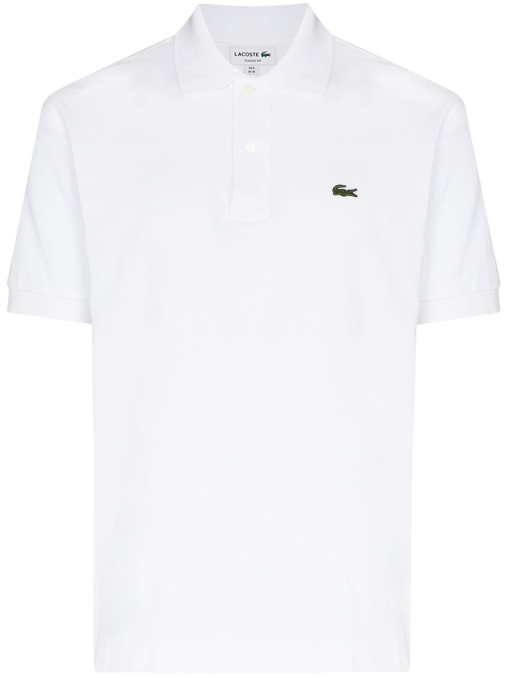 Lacoste logo-patch short-sleeve Polo Shirt White Men Polo Shirts Maison-Kitsune