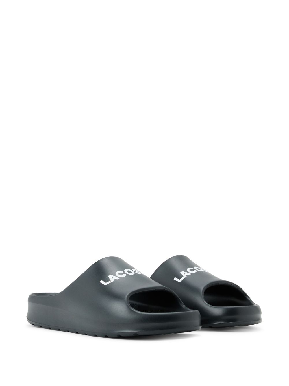 Lacoste Serve 2.0 Slides Black Maison-Kitsune Men Flip Flops & Slides