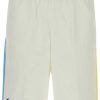 Maison-Kitsune Bermuda Shorts Men Lacoste Lightweight Bermuda Shorts White