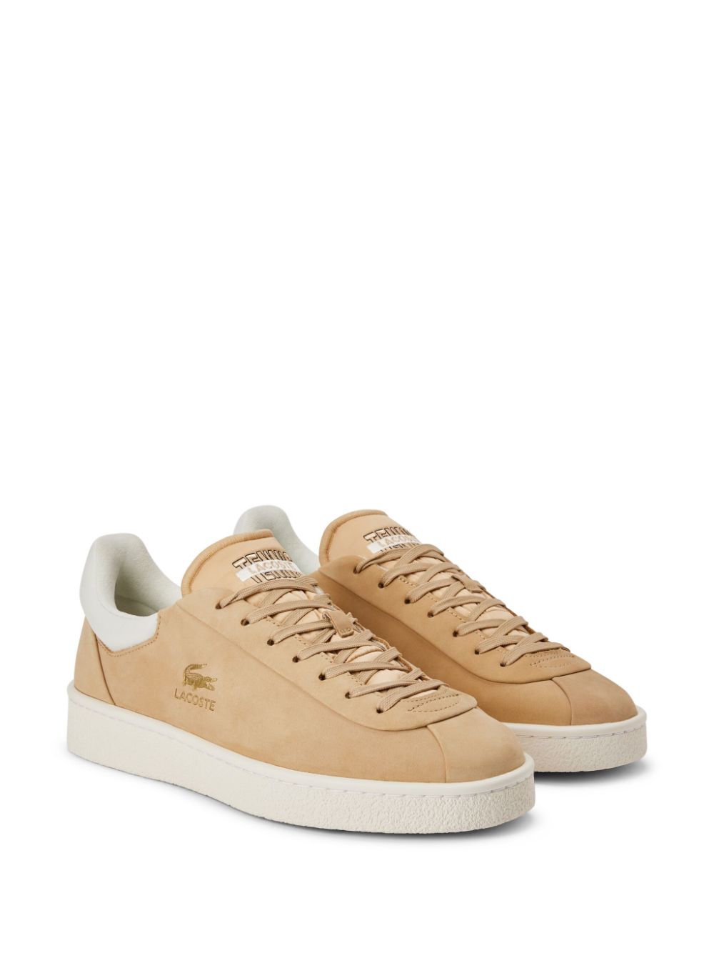 Lacoste Baseshot Leather Sneakers Neutrals Men Low-Tops Maison-Kitsune