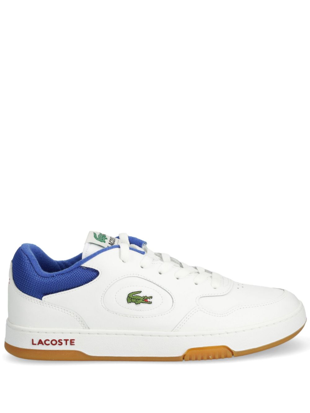Lacoste appliqué-logo low-top Sneakers White Maison-Kitsune Men Low-Tops