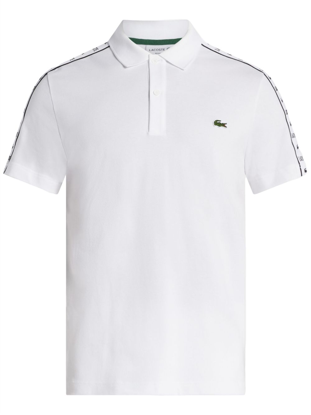 Lacoste logo-patch Polo Shirt White Maison-Kitsune Men Polo Shirts