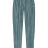 Lacoste Paris Monogram Track Pants Green Men Sweatpants Maison-Kitsune