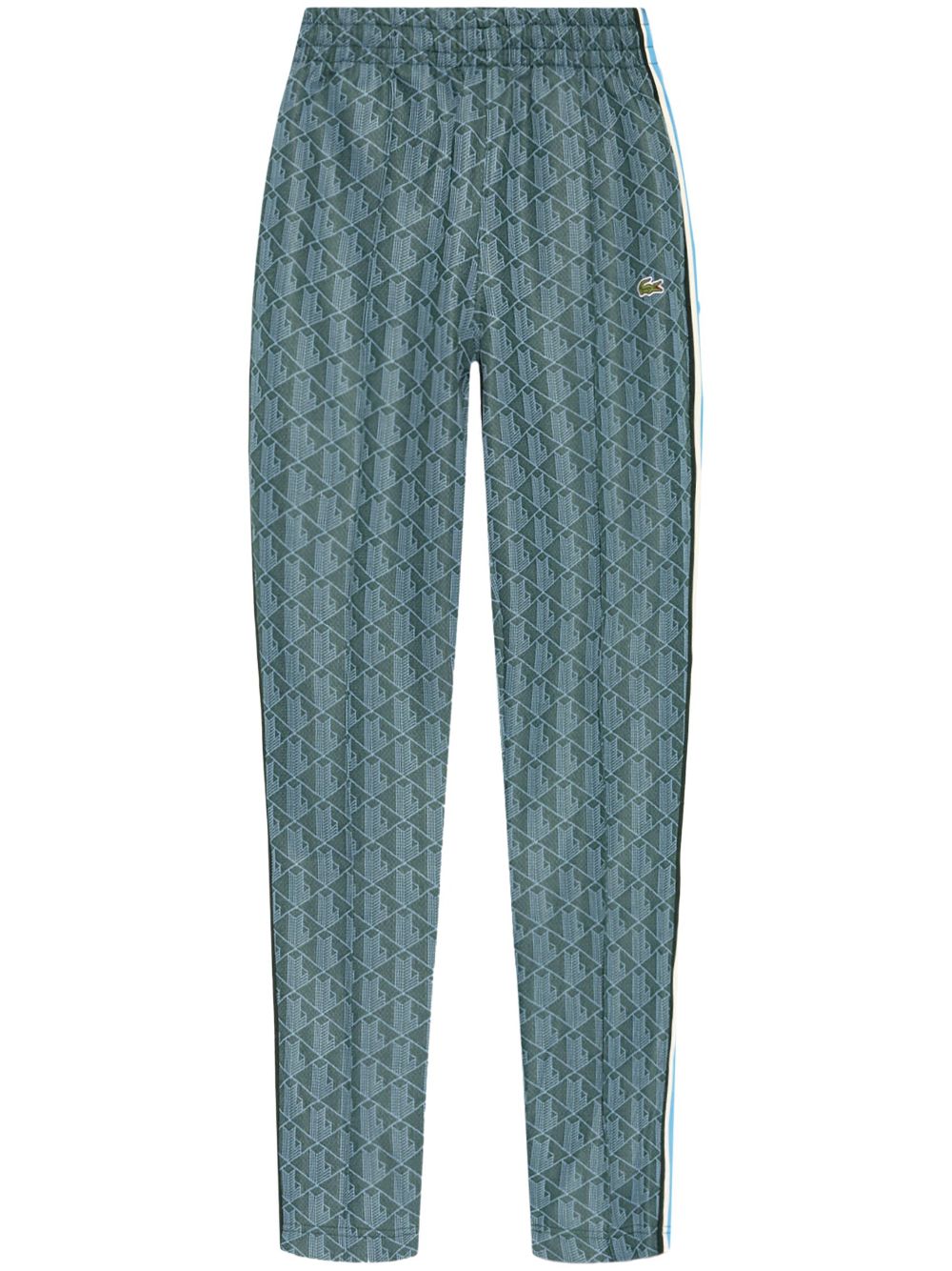 Lacoste Paris Monogram Track Pants Green Men Sweatpants Maison-Kitsune