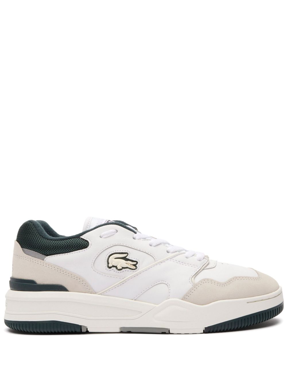 Lacoste Lineshot Eyelet Upper Leather Sneakers White Men Low-Tops Maison-Kitsune