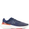 Lacoste logo-embroidered Sneakers Blue Men Low-Tops Maison-Kitsune