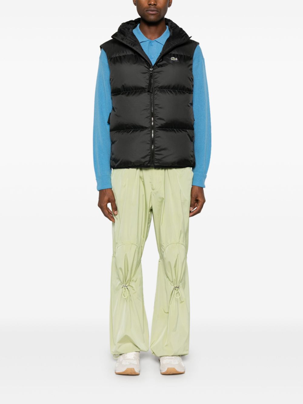 Lacoste Padded Gilet Black Men Waistcoats & Gilets Maison-Kitsune