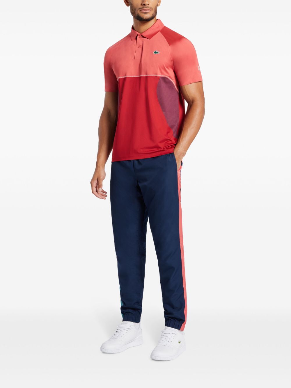 Men Polo Shirts Maison-Kitsune Lacoste Ultra Dry Polo Shirt Red
