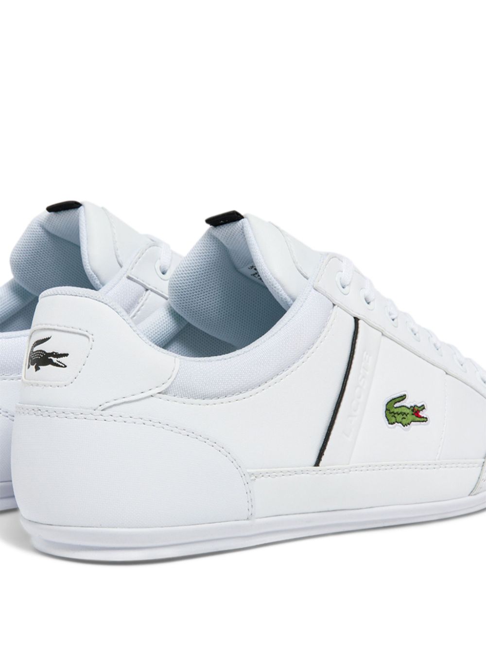 Lacoste Chaymon Leather Sneakers White Maison-Kitsune Men Low-Tops