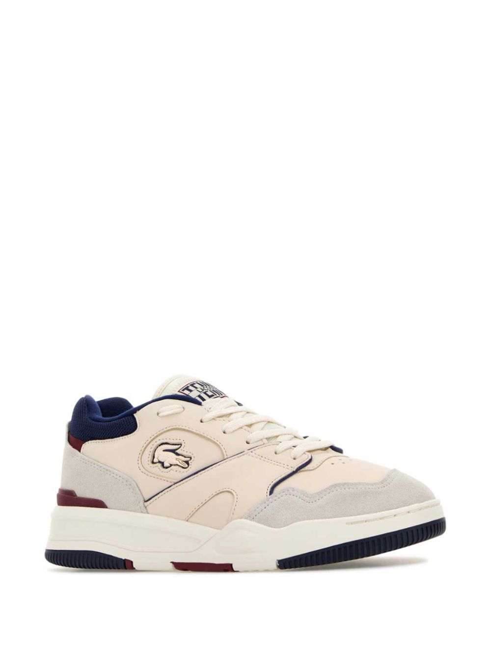Maison-Kitsune Low-Tops Men Lacoste Lineshot Sneakers Neutrals