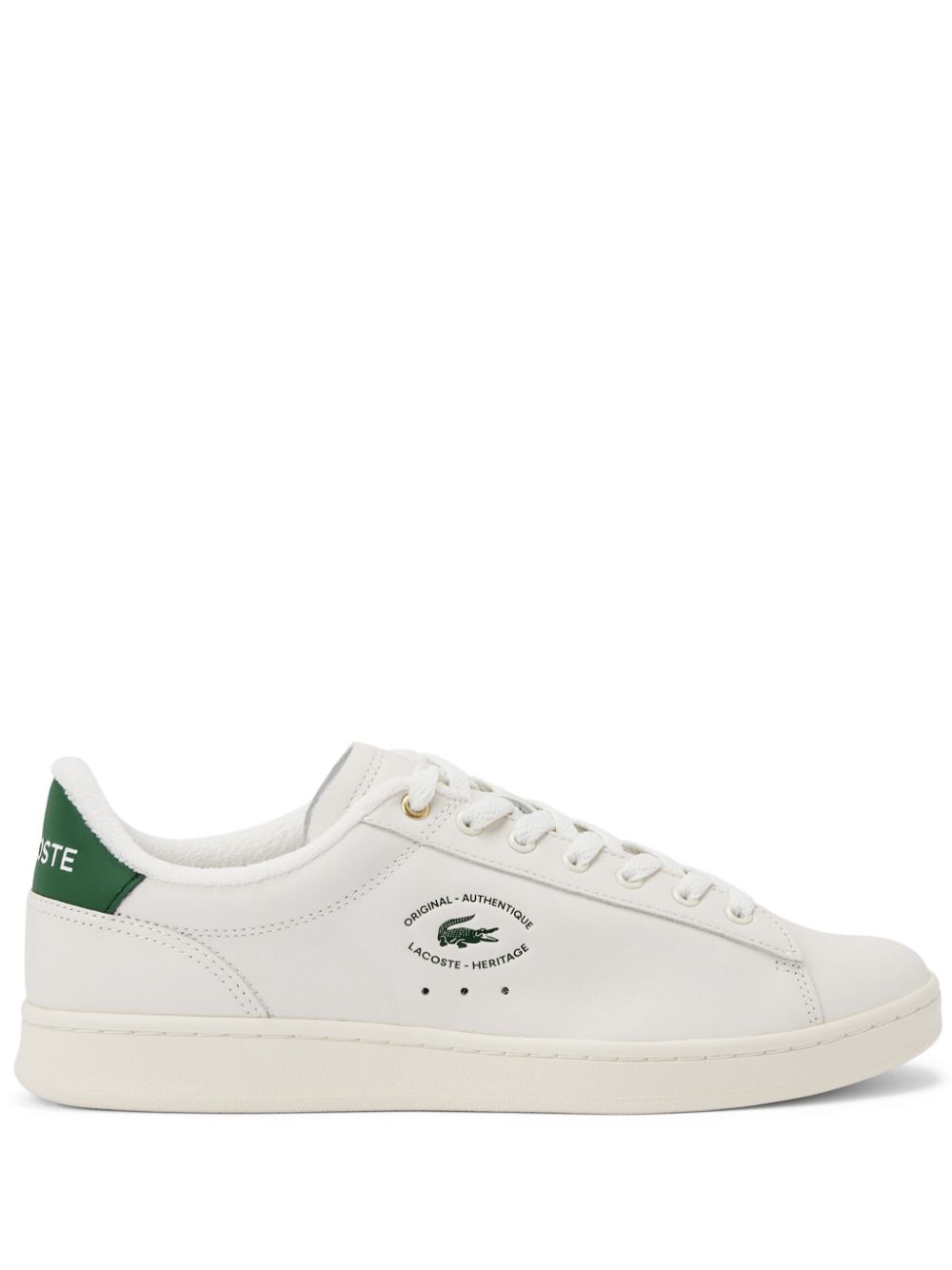 Maison-Kitsune Lacoste Carnaby Set Trainers White Men Low-Tops