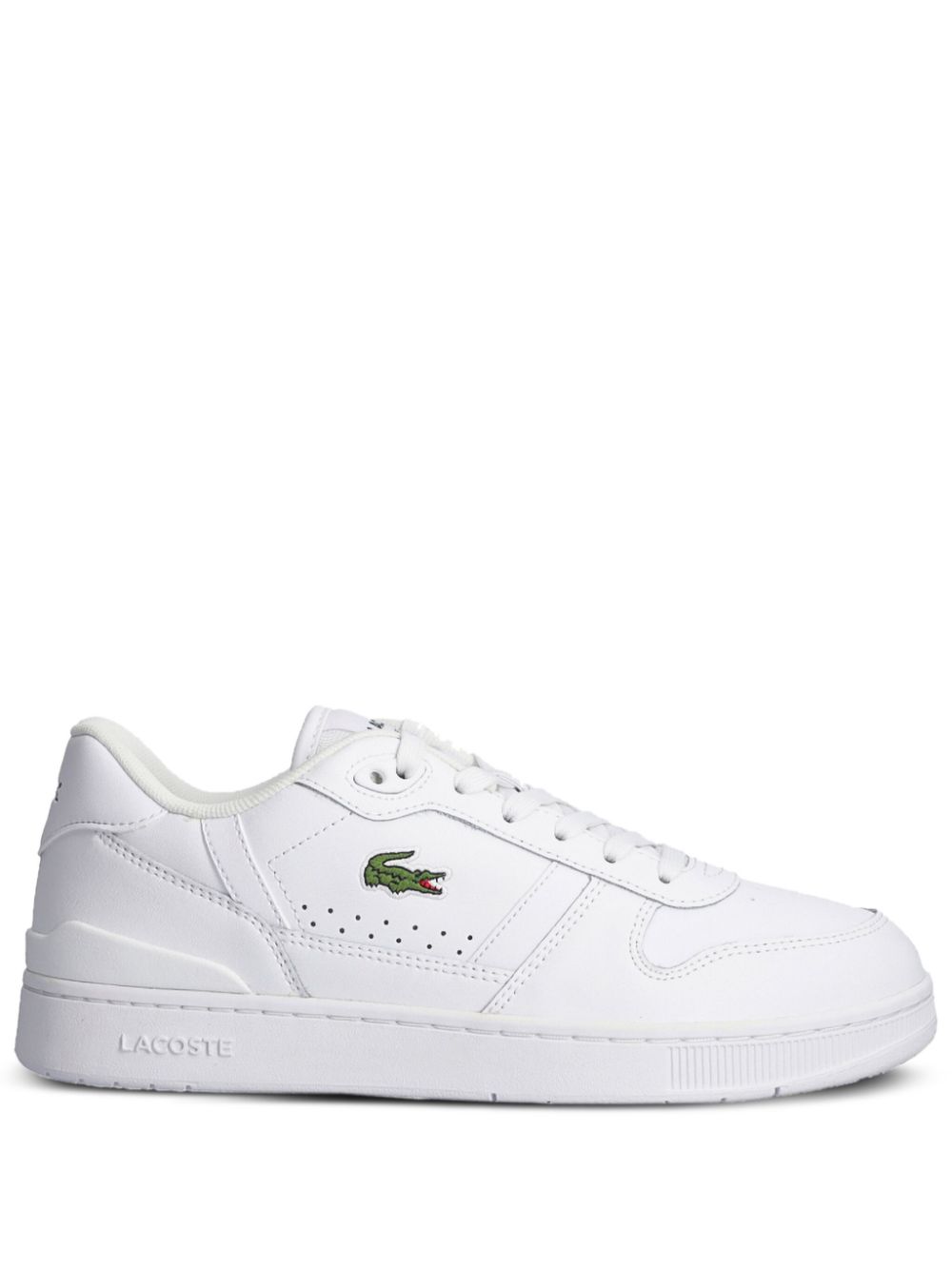 Men Low-Tops Maison-Kitsune Lacoste T-Clip Set Sneakers White