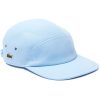 Lacoste logo-patch Organic Cotton Cap Blue Men Hats Maison-Kitsune