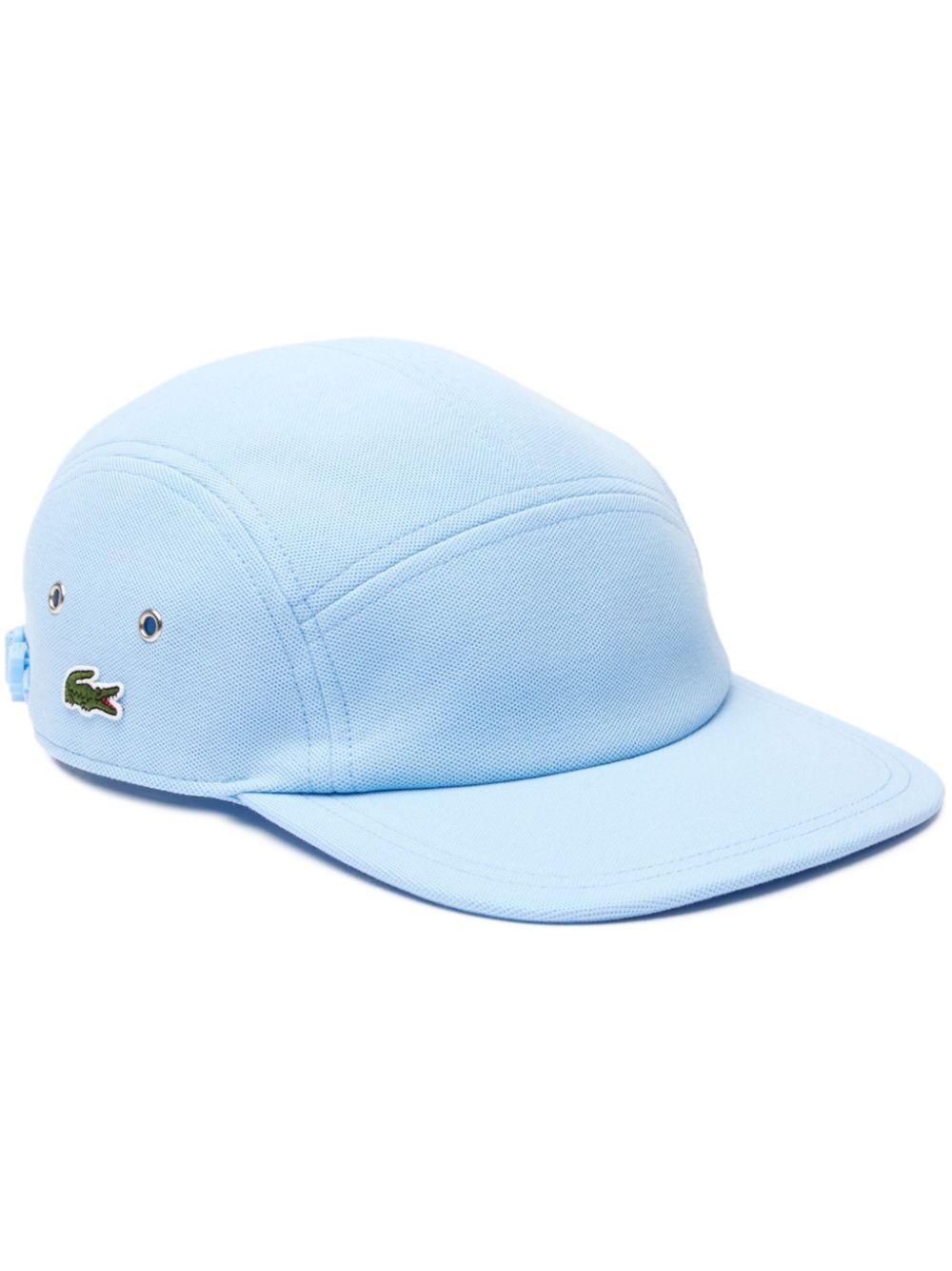 Lacoste logo-patch Organic Cotton Cap Blue Men Hats Maison-Kitsune