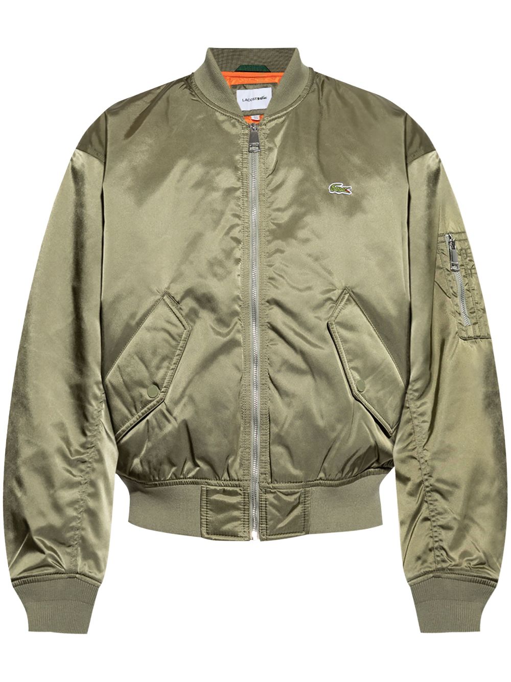 Lacoste Padded Bomber Jacket Green Men Bomber Jackets Maison-Kitsune