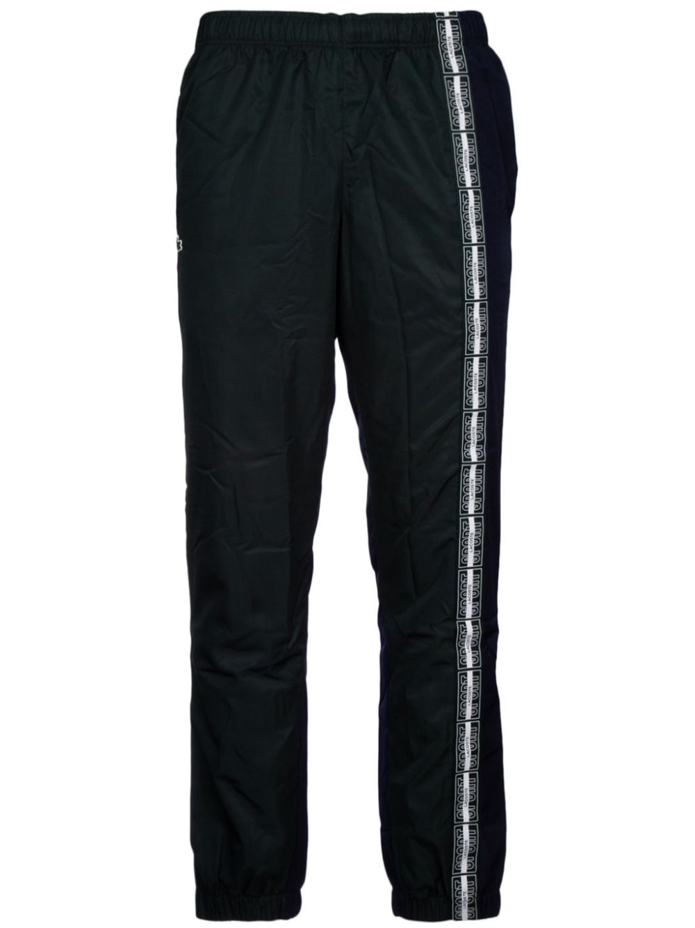 Maison-Kitsune Sweatpants Men Lacoste logo-print Track Pants Green